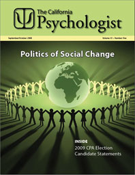 California Psychologist cover